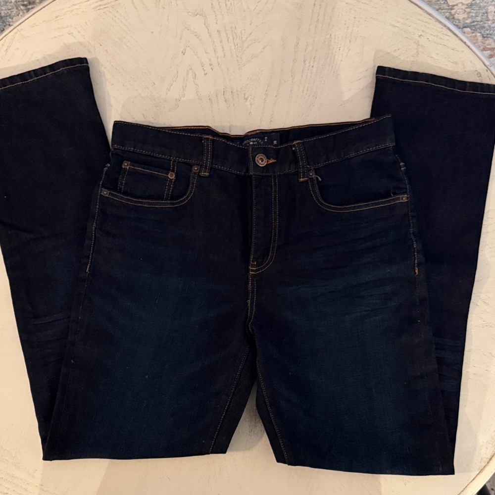 2019 Boys 18 Lucky Brand Dark Wash Skinny Jeans like new